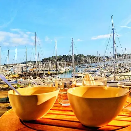 Les Balcons De La Trinite - Vue Sur Mer Et Le Port Exterior foto